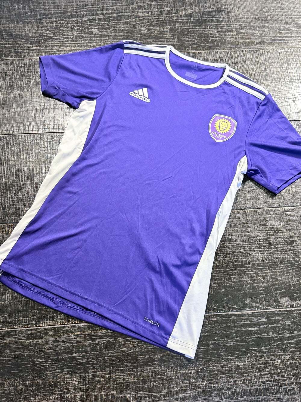 adidas Orlando City SC Climalite Training Jersey Purple
